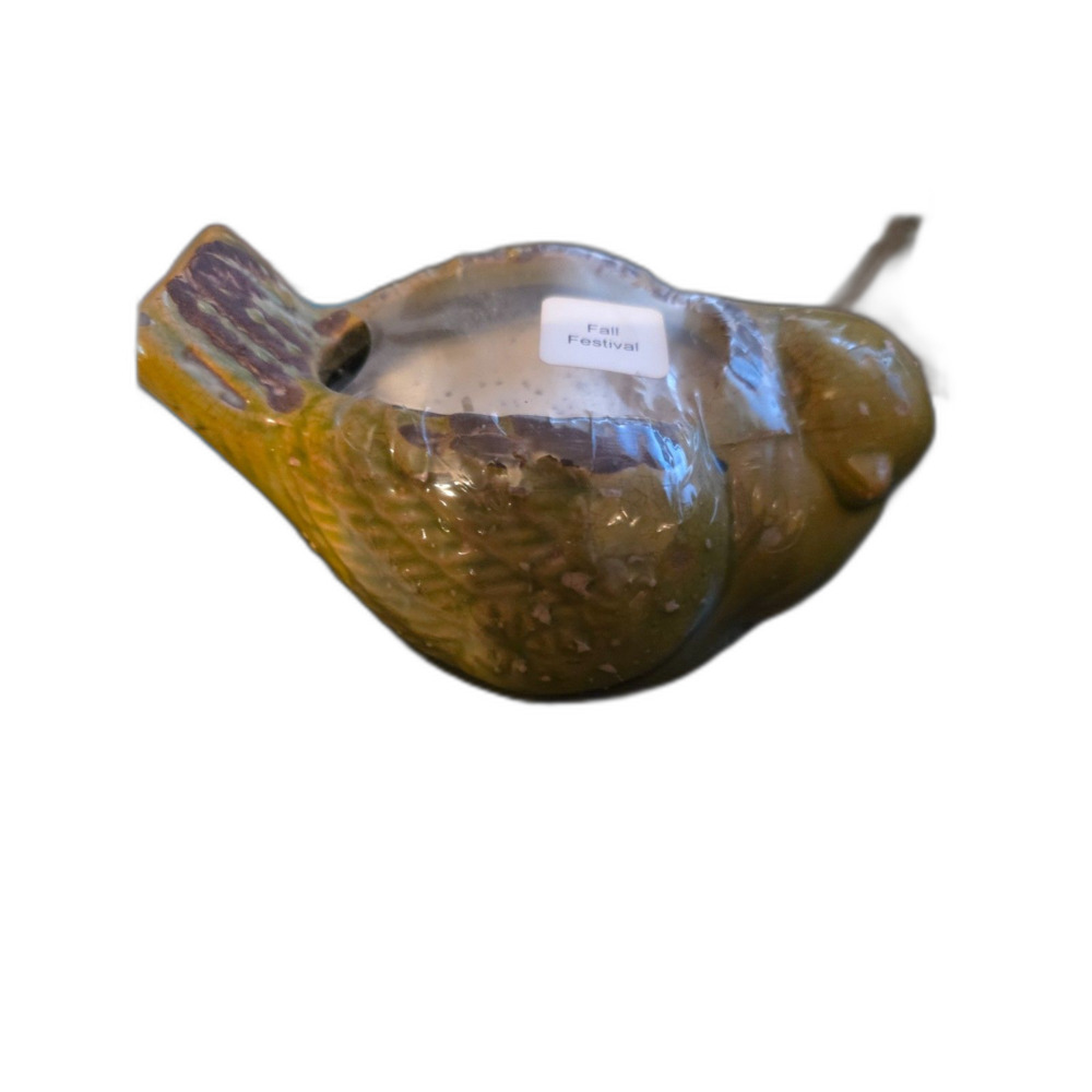 Swan Creek Candle Co. Bird Pottery Candle
